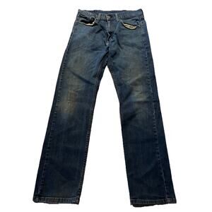 Levi’s 505 Jeans Men’s 32x32 Regular Straight Denim Cotton Blue Travel Outdoor